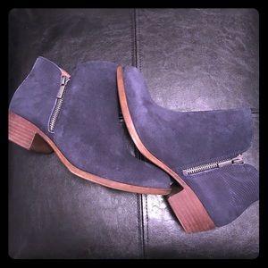 Lucky Brand Suede ankle boots